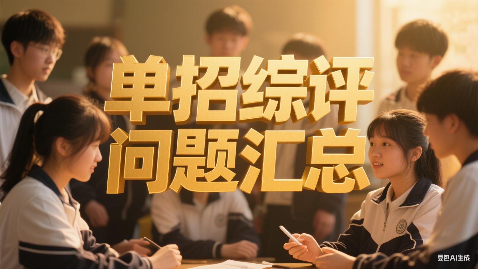 单招综评细化详情