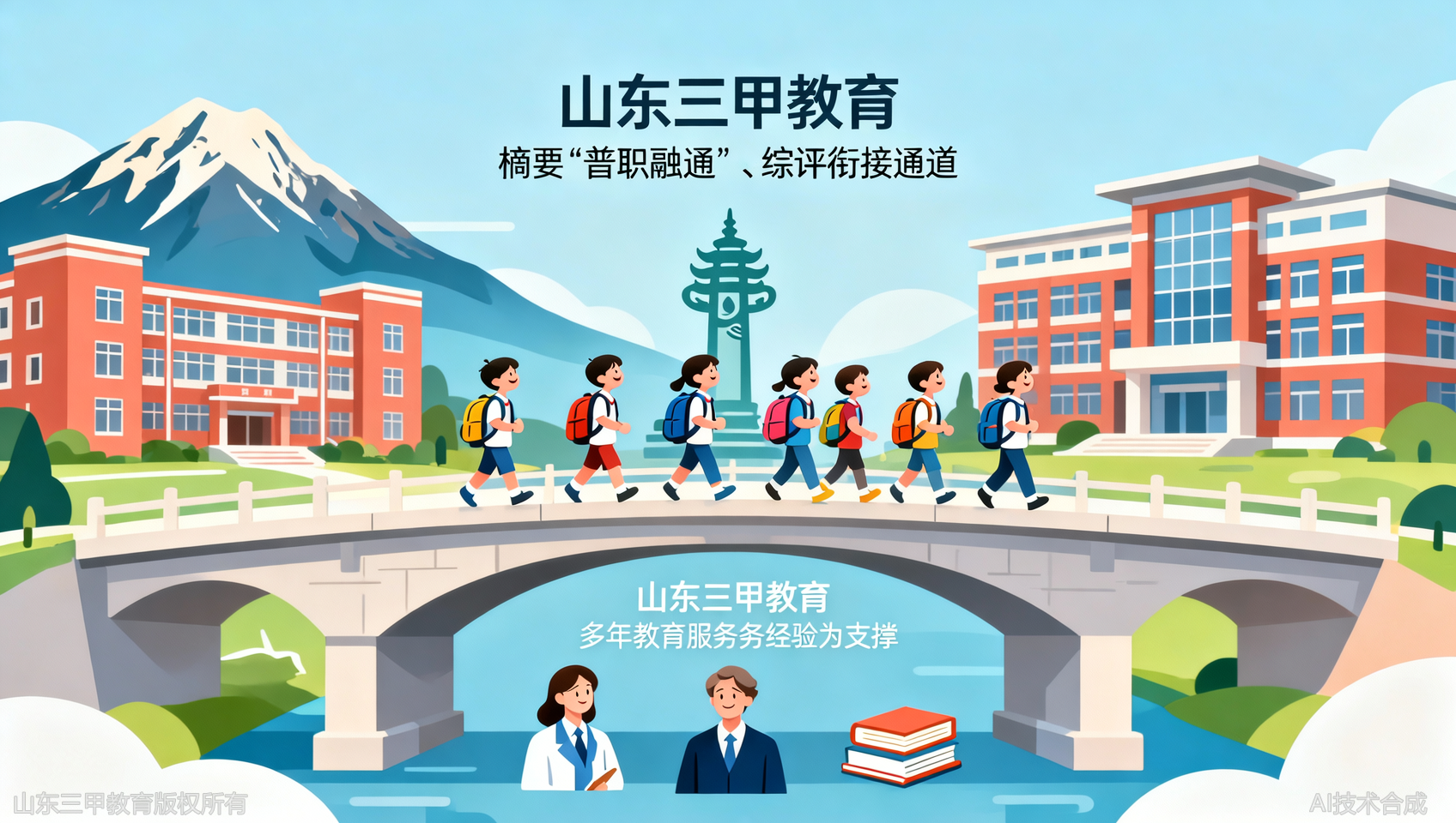 山东高中教育与高职综评如何衔接？三甲教育搭建&ldquo;普职融通&rdquo;桥梁。
